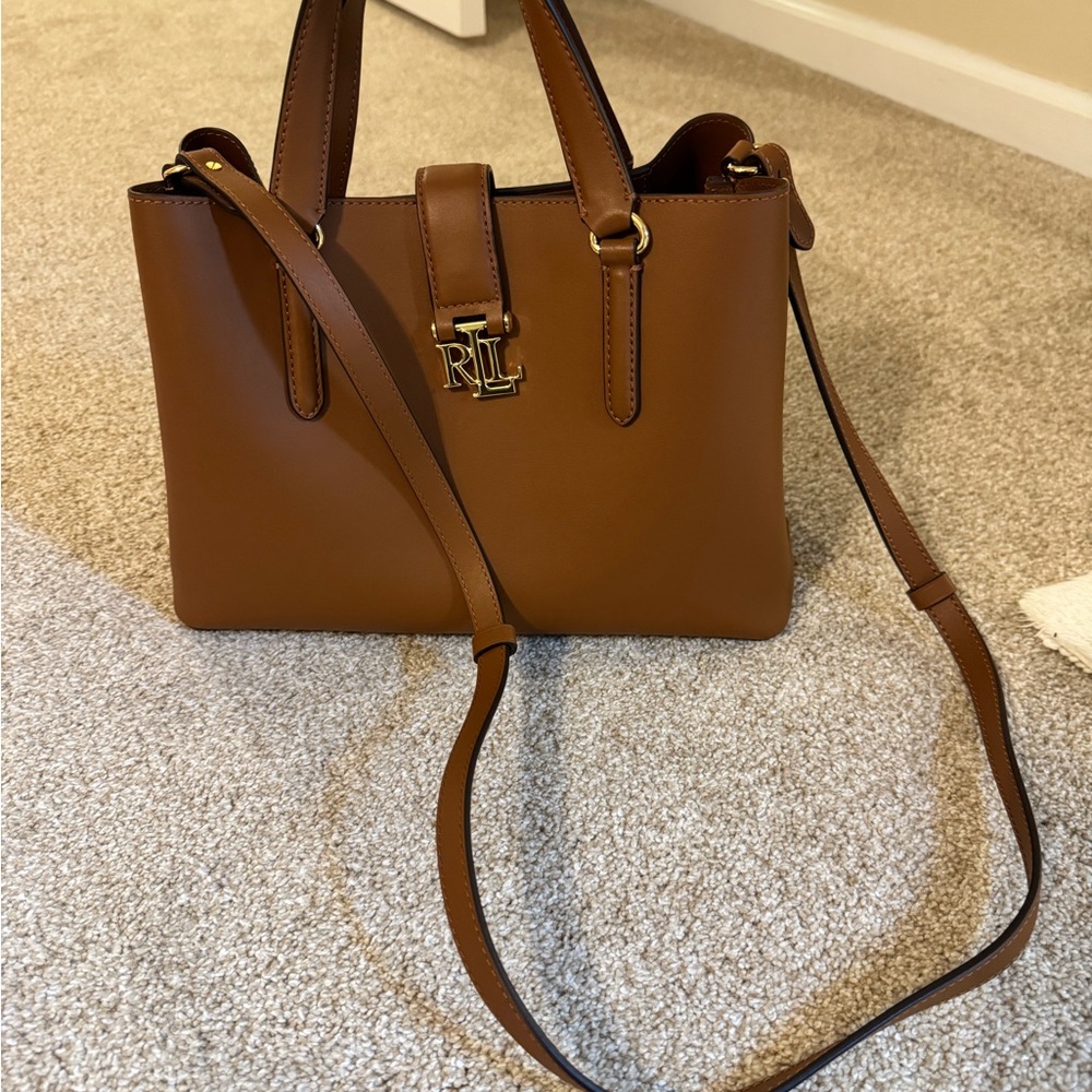 Ralph Lauren Tan Crossbody Bag
